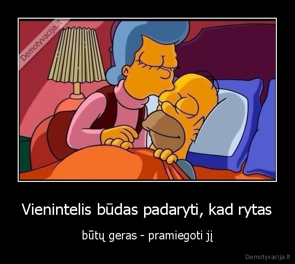 rytas,pramiegoti