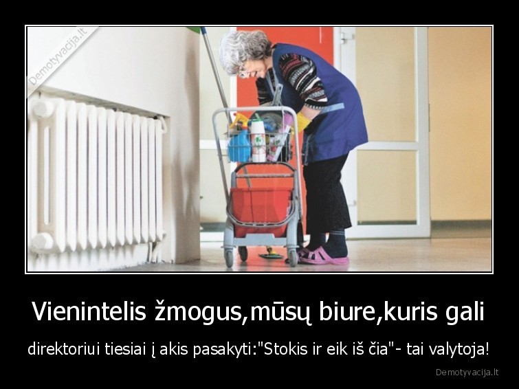 direktorius,valytoja