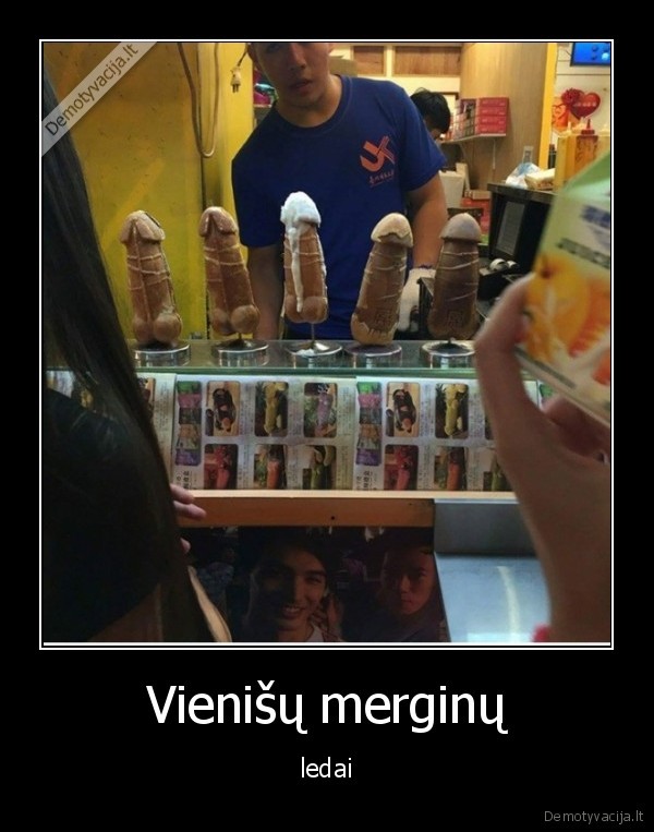 ledai,merginos,vienisos