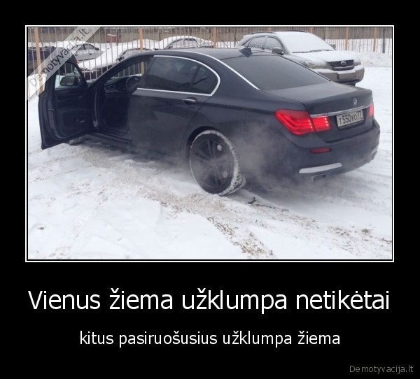 Vienus žiema užklumpa netikėtai