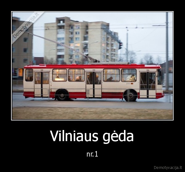 geda,troleibusas,senas