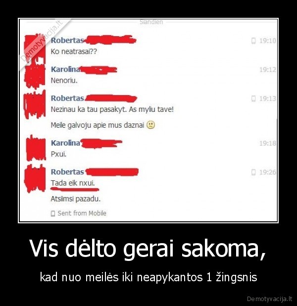 meile,neapykanta,facebook