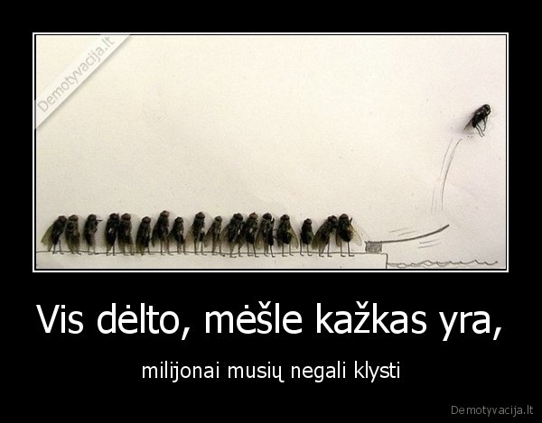Vis dėlto, mėšle kažkas yra,