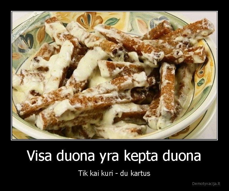 kepta, duona