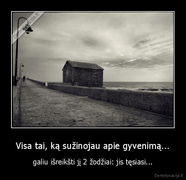 Visa tai, ką sužinojau apie gyvenimą...