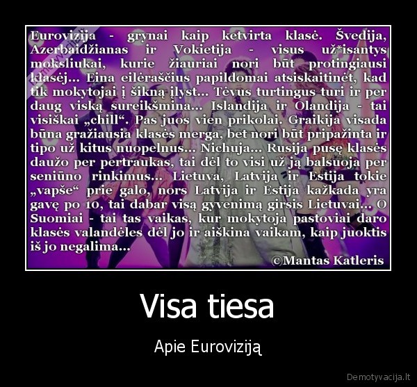 eurovizija, 2015,mantas, katleris