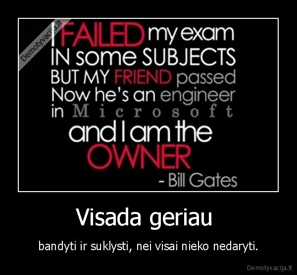 Visada geriau 