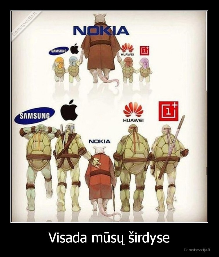 nokia,telefonai,brendai,vezliukai, nindzes