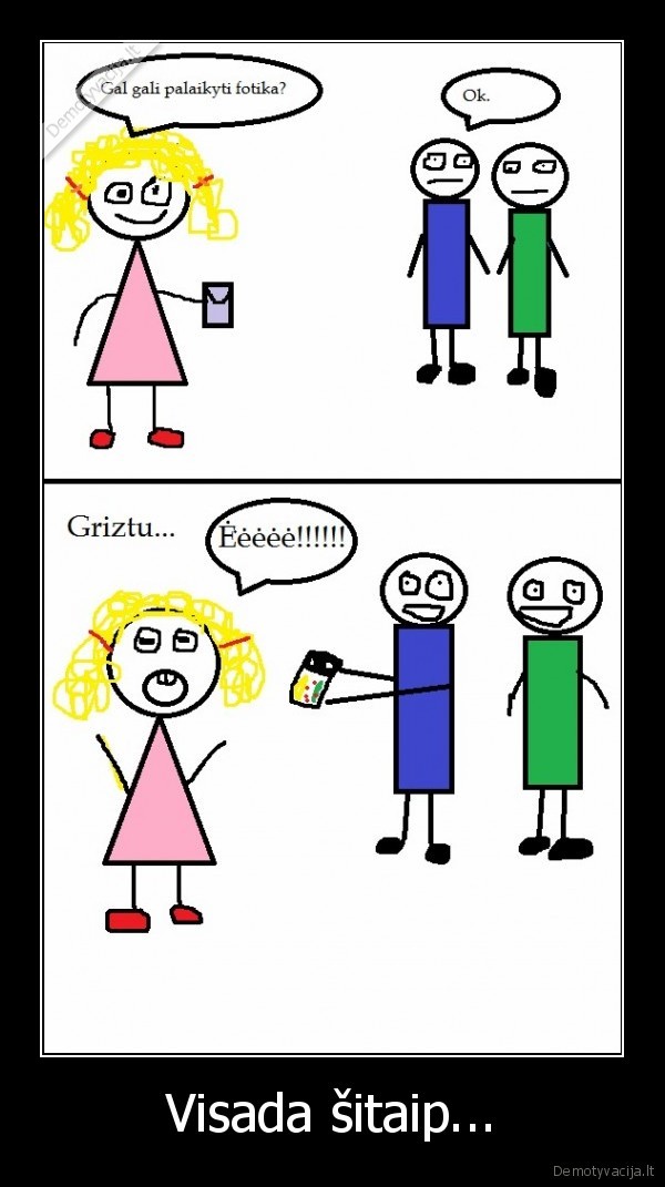 Visada šitaip...
