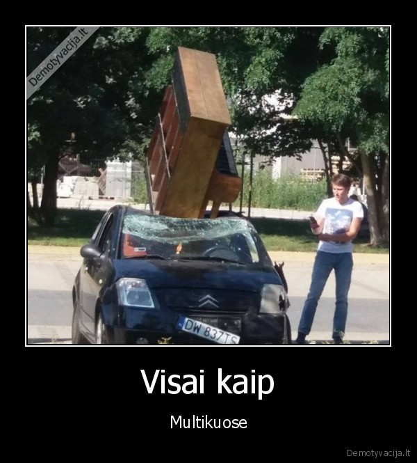 multikai,pianinas, ant, masinos