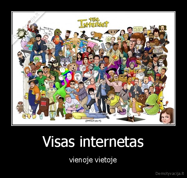 Visas internetas