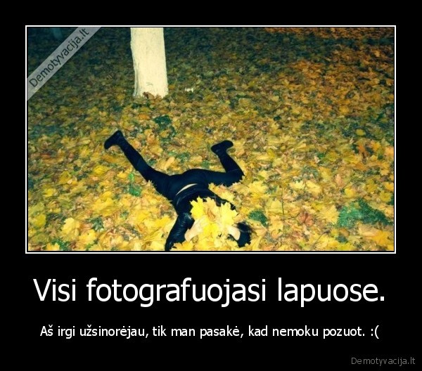 lapai,ruduo,pozuot
