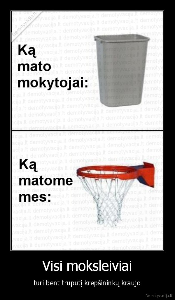 Visi moksleiviai