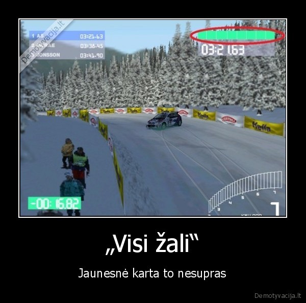 „Visi žali“