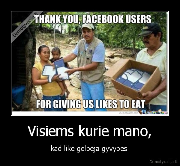 Visiems kurie mano,
