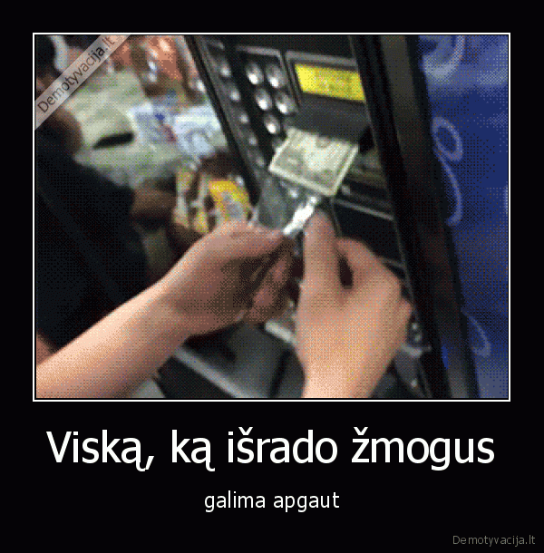 automatas,apgauti,pinigai