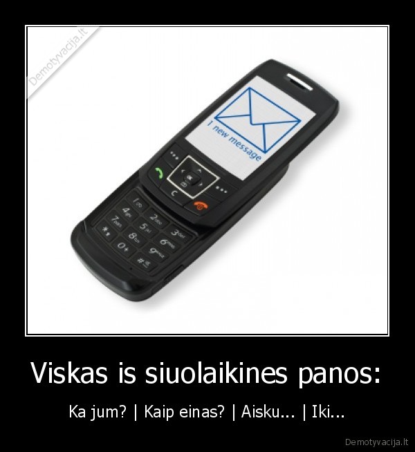 Viskas is siuolaikines panos:
