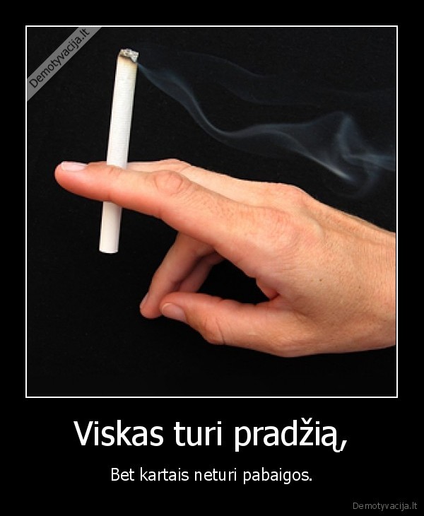 Viskas turi pradžią,