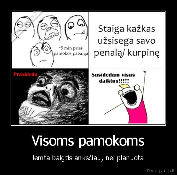 mokykla, pamoka