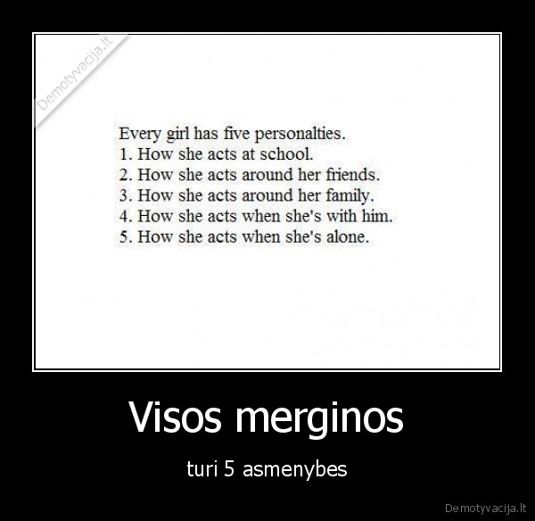 Visos merginos