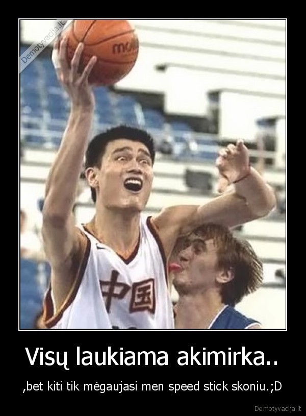 Visų laukiama akimirka..