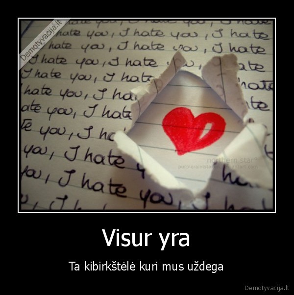 Visur yra