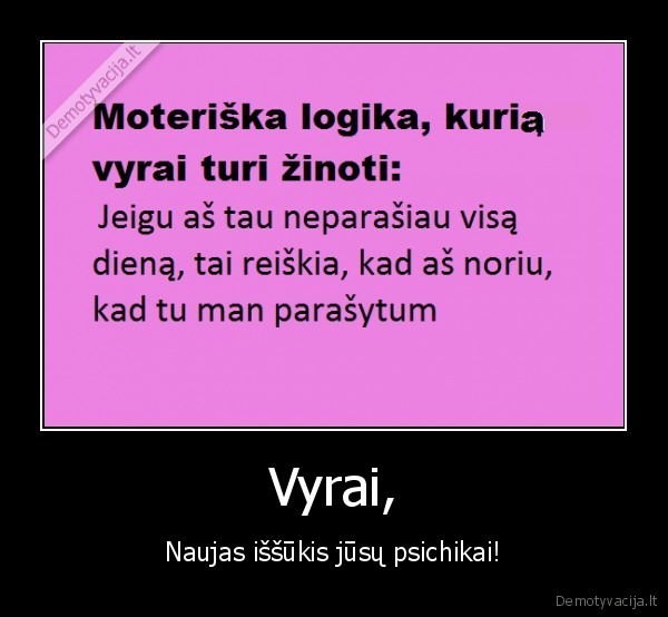 Vyrai,