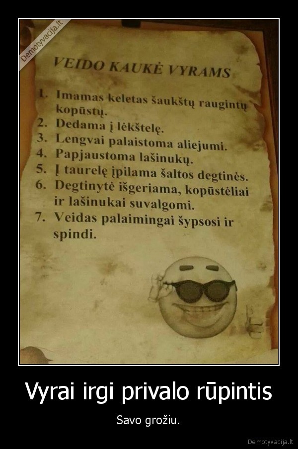 grozis,vyrai,kauke