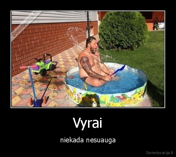 vyrai,vaikai