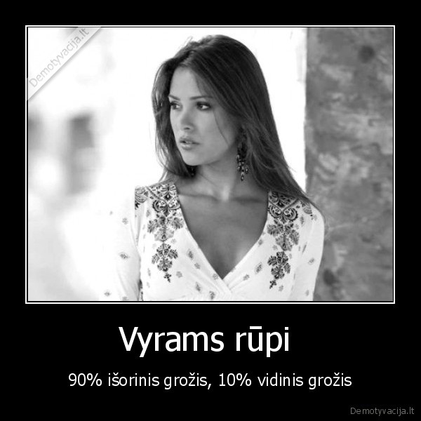 Vyrams rūpi 