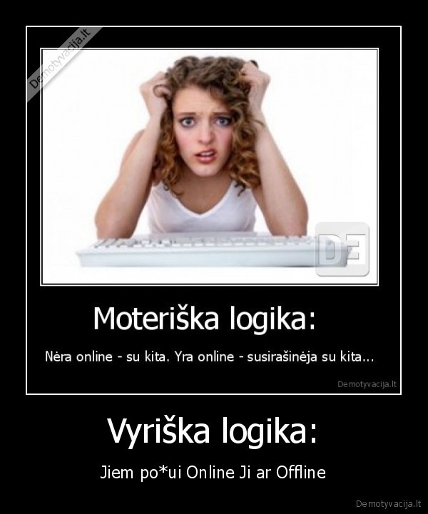 Vyriška logika: