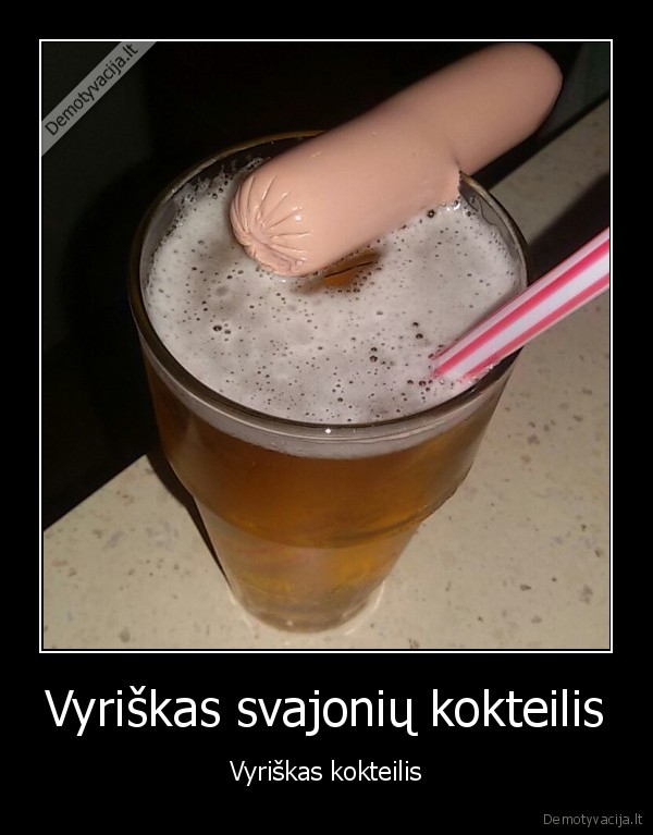 vyras,alus,desra,kokteilis