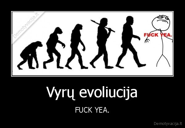Vyrų evoliucija
