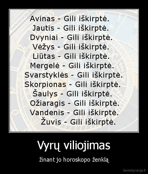 Vyrų viliojimas