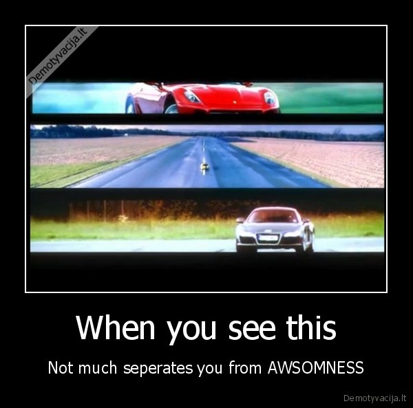When you see this