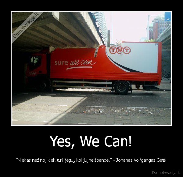 Yes, We Can!
