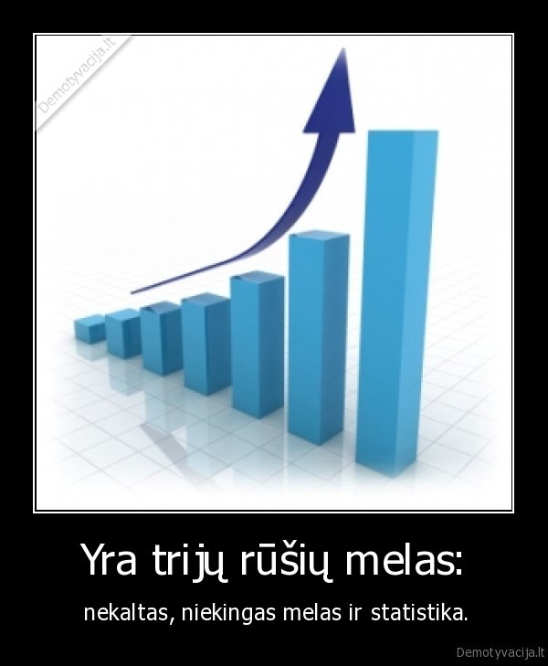 Yra trijų rūšių melas: