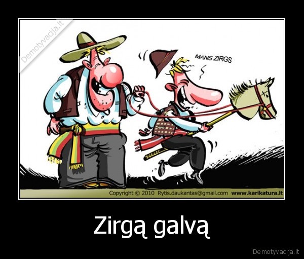Zirgą galvą