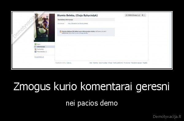 Zmogus kurio komentarai geresni