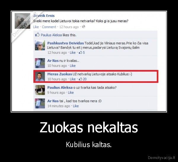 kubilius, gaidys