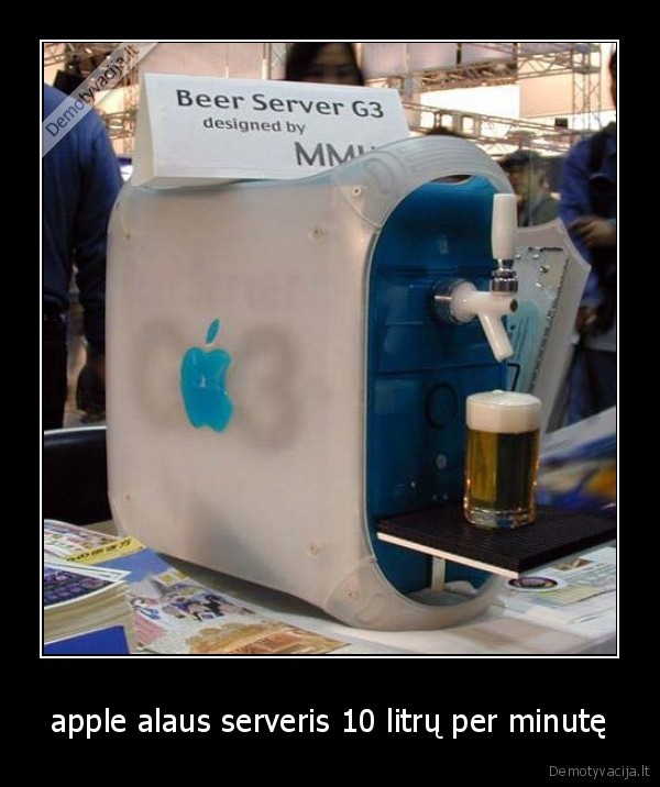 apple alaus serveris 10 litrų per minutę