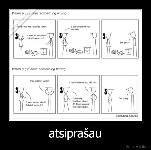 atsiprašau