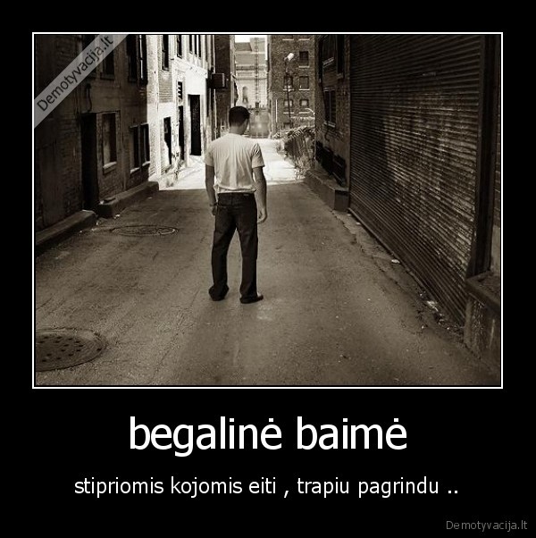 begalinė baimė