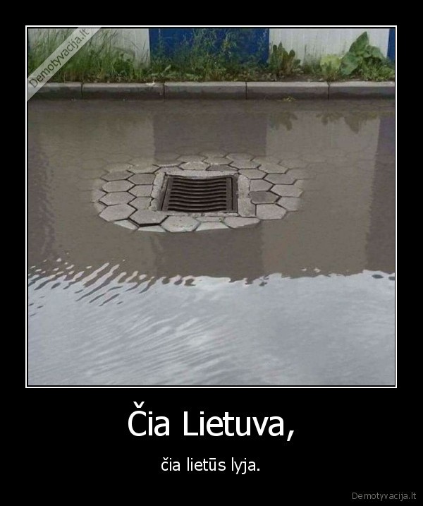 lietuva,lietus,kanalizacija