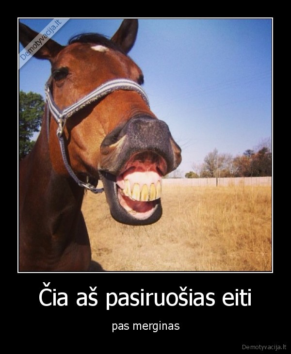 Čia aš pasiruošias eiti