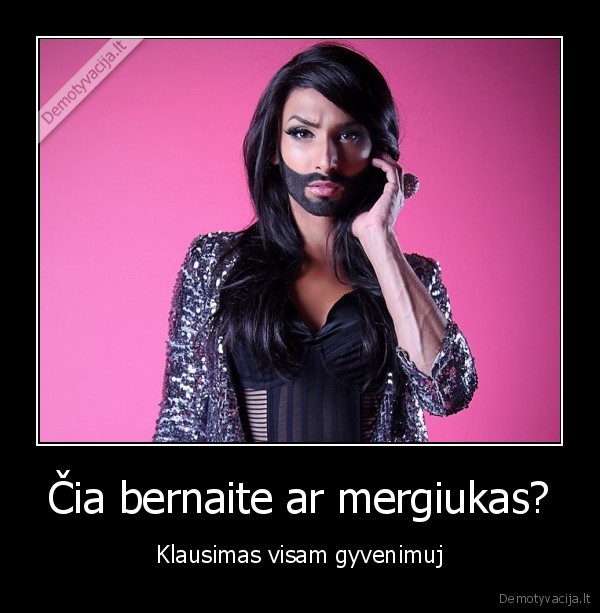 Čia bernaite ar mergiukas?