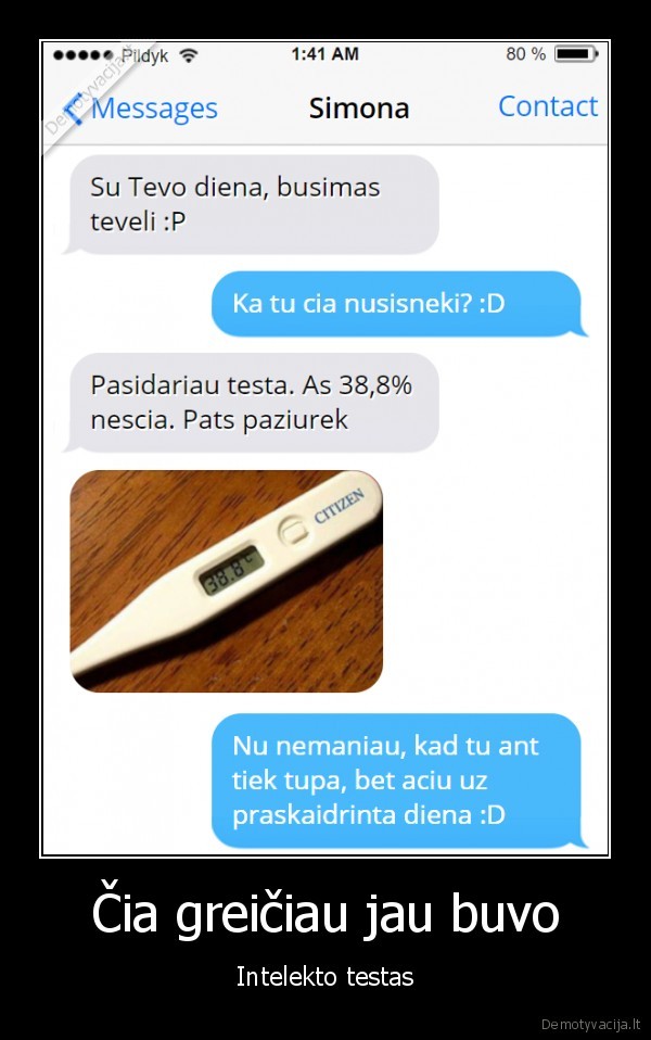 nestumo, testas,termometras