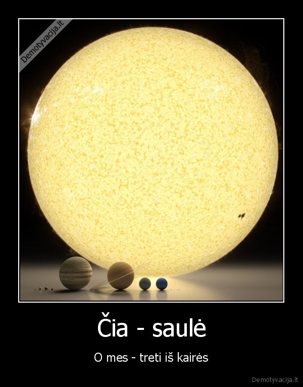 saules, sistema,zemes, dydis