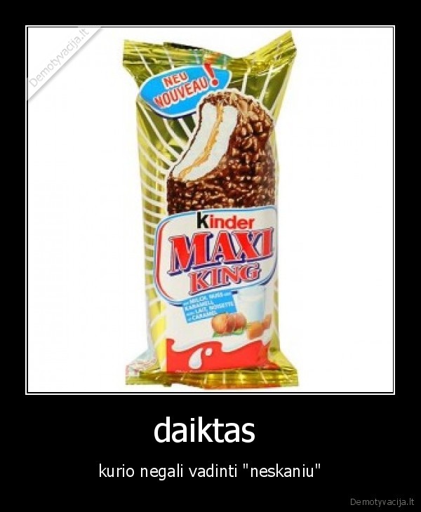maxi, kingas, skanus