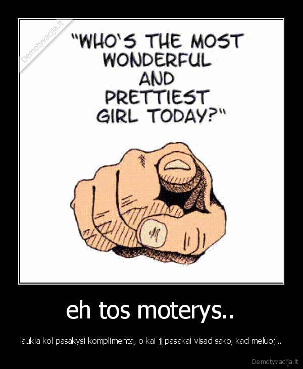 eh tos moterys..